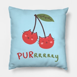 Purry by TomeTamo Pillow