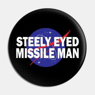 NASA Logo Inspired "Steely-Eyed Missile Man" Pin