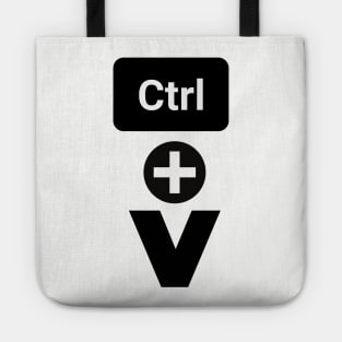 Ctrl + V Design Tote