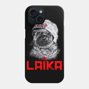 Laika The Soviet Super Hero Space Dog Phone Case