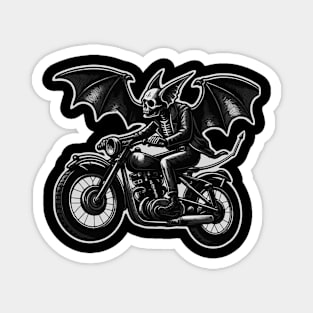 Ghost bat rider Magnet