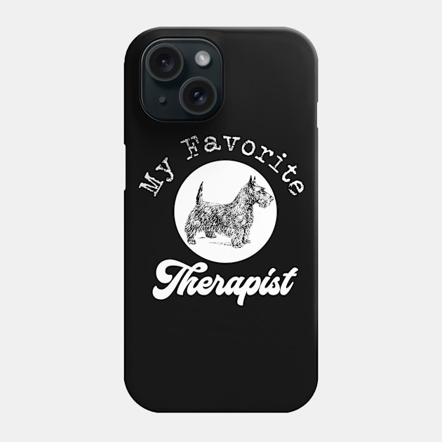 Terrier Dog Lover Owner Favorite Therapist Cute Gift Phone Case by HuntTreasures