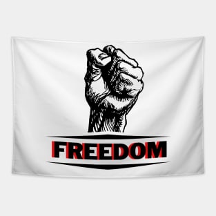 Freedom designe tshirt Tapestry