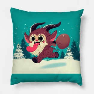 Krampus Pillow