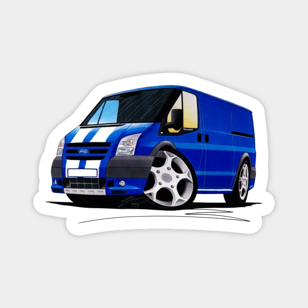 Ford Transit Sportvan Blue Magnet by y30man5