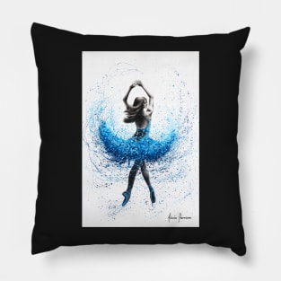 Delicate Lake Dance Pillow