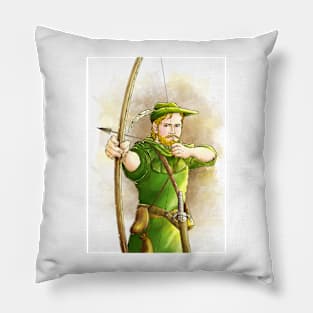 Robin Hood, the Legend II Pillow