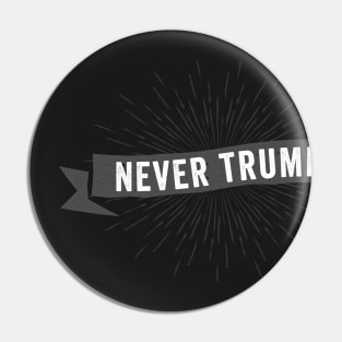 Stop Sign Stop Trump Pin