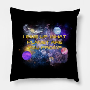 What Planet Are You From? Pillow