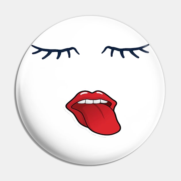 kiss Pin by Darko