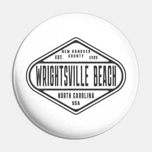 Wrightsville Beach, NC Summertime Weathered Sign Pin