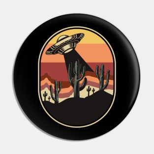 Desert alien Ufo Pin