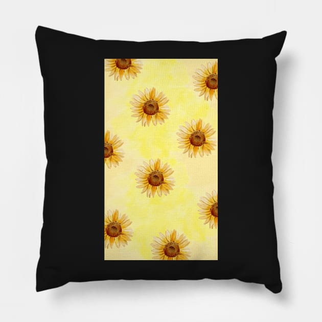 sunflower Pillow by ArtShotss