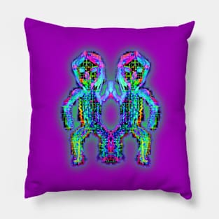 Gemini 9c Purple Pillow