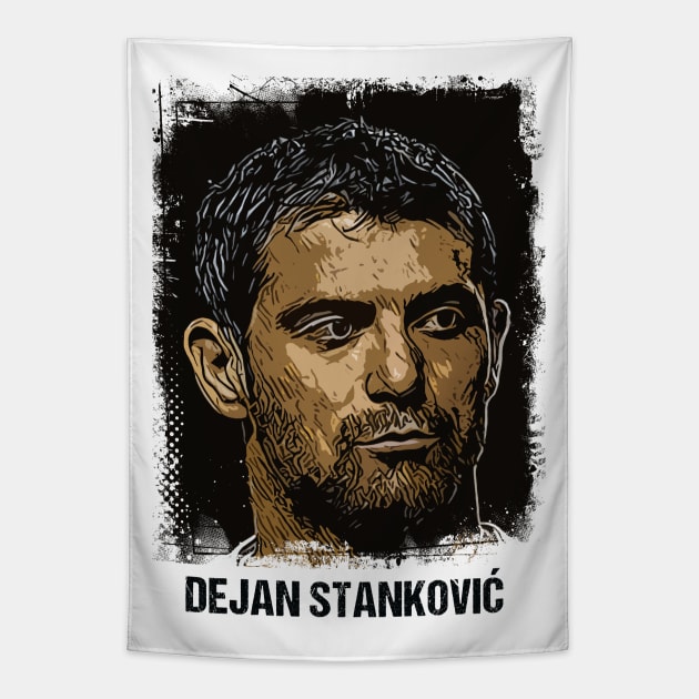 Dejan Stankovic DEKI A Tribute to the LEGEND Tapestry by Naumovski