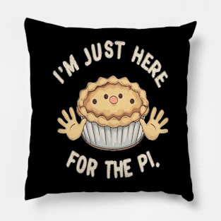 im juste here for the pi Pillow