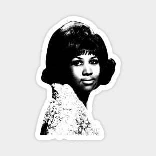 Aretha Franklin - Vintage Magnet