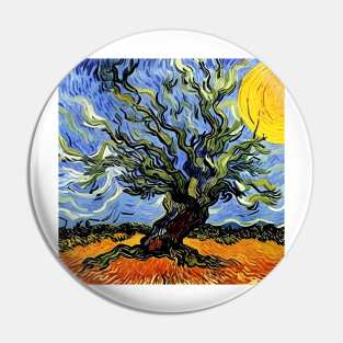 Tree From The Flames Pin