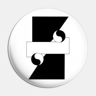 Aikido Yin and Yang Pin