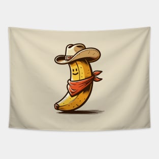 Cowboy Banana Tapestry