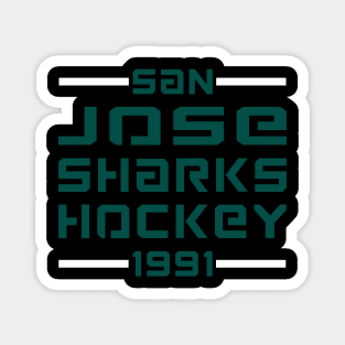 San Jose Sharks Hockey Classic Magnet