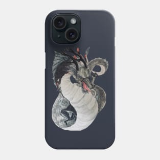 Chinese Black Dragon God Phone Case