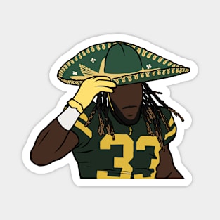 Aaron Jones Sombrero Celebration Magnet