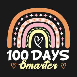 100 Days Smarter Gift For Kids Students And Teacher T-Shirt