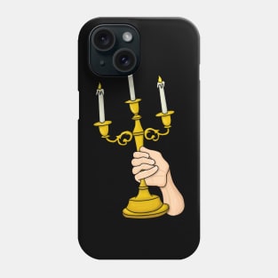 Hand and Candlelabra Phone Case