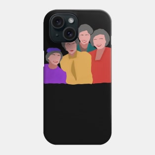 Golden Girls Illustration Phone Case