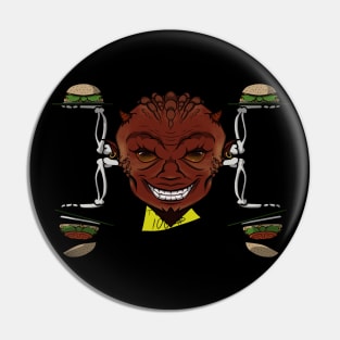 Devil's Waiter (no caption) Pin