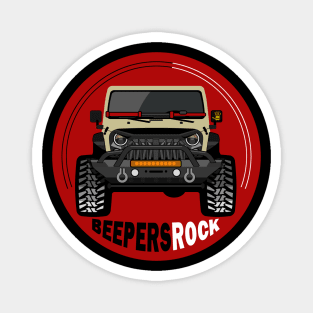 BeepersRock Magnet