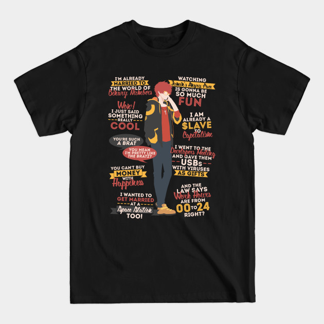 707 Quotes - Mystic Messenger - T-Shirt