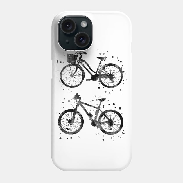 Bicycles Phone Case by RosaliArt