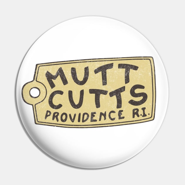 Mutt Cutts - vintage logo Pin by BodinStreet