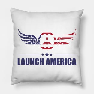 LAUNCH AMERICA Pillow