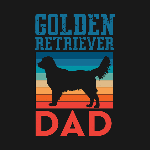 Golden Retriever Dad by DogFav