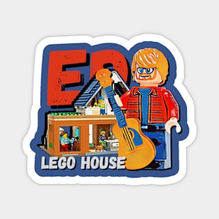 Ed Sheeran Lego House Magnet