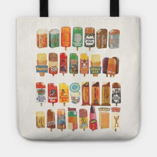 Vintage 70s Ice Creams and Lollies Tote