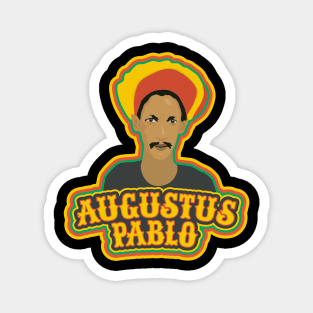 Reviving Musical Legacy: Austus Pablo-inspired Design Magnet