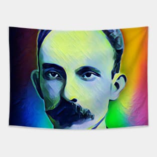 José Martí Colourful Portrait | Jose Marti Artwork 6 Tapestry