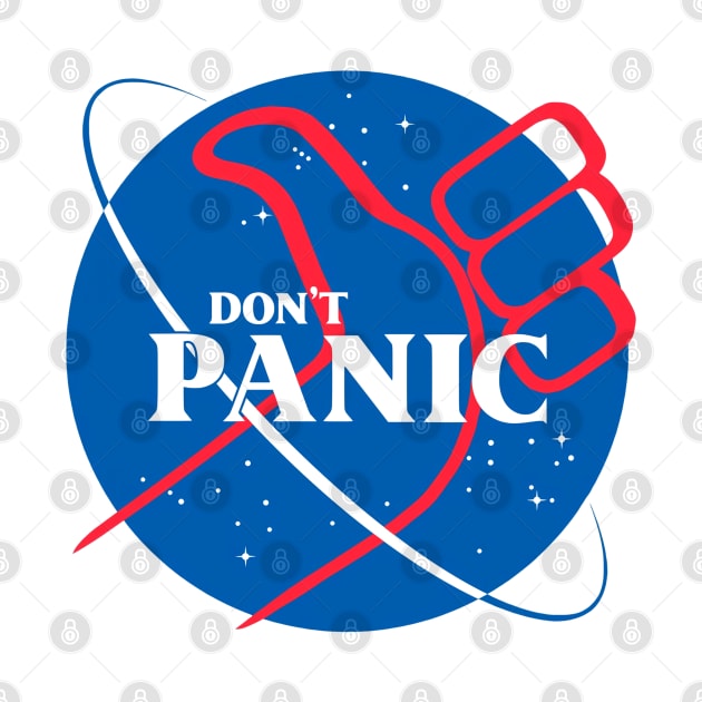 DON'T PANIC by artdrawingshop