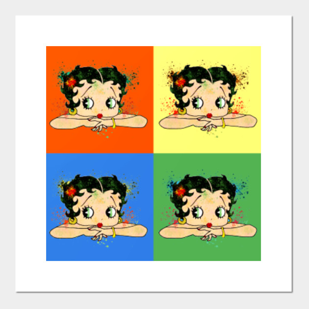 Betty Boop Pop Art Betty Boop Posters And Art Prints Teepublic