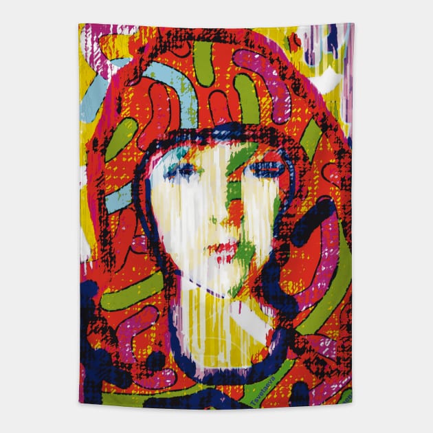 Marina Tsvetaeva IV Tapestry by Exile Kings 