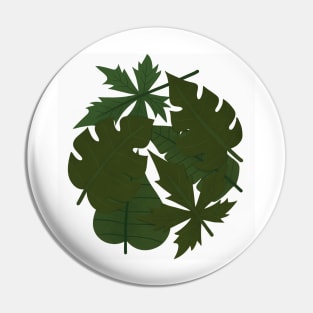 my circle leaf Pin