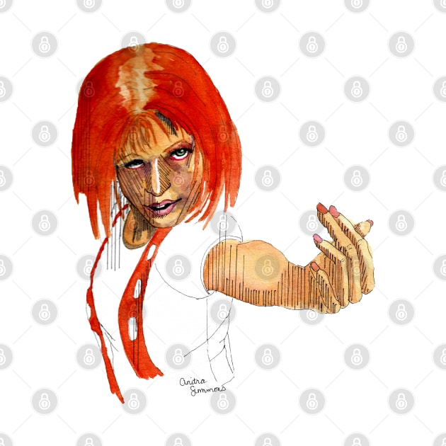 Leeloo Dallas by Anitra's Unique Designs