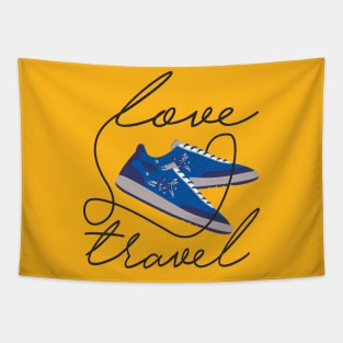 Love travel Tapestry