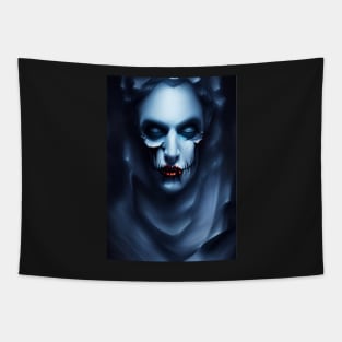 THOUGHTFUL HALLOWEEN VAMPIRE Tapestry