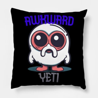 Awkward Yeti Cute Pillow