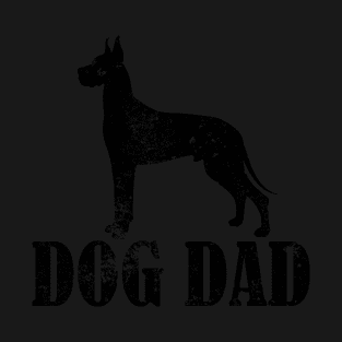 Father's Day T Shirt Great Danes Dog Dad Gifts for Dog Lover T-Shirt